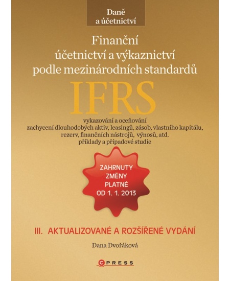Finanční účetnictví a výkaznictví podle mezinárodních standardů IFRS