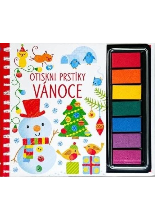 Otiskni prstíky Vánoce