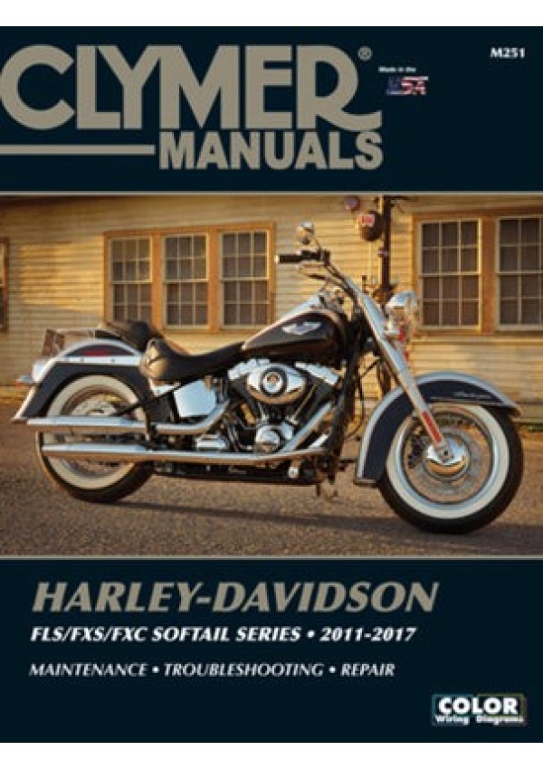 Clymer Harley-Davidson FLS/FXS/FXC Softail Series 2011-2017, 2011-2017