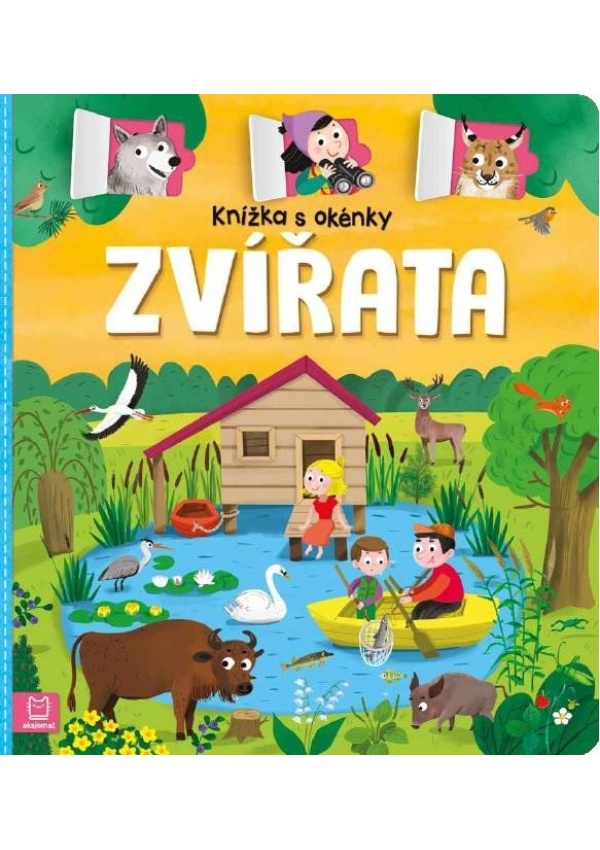 Knížka s okénky Zvířata