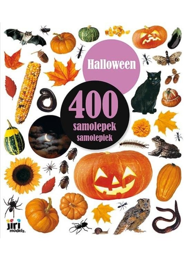 400 samolepek Halloween