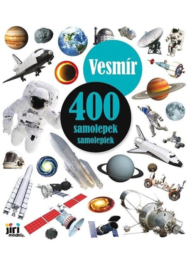 400 samolepek Vesmír