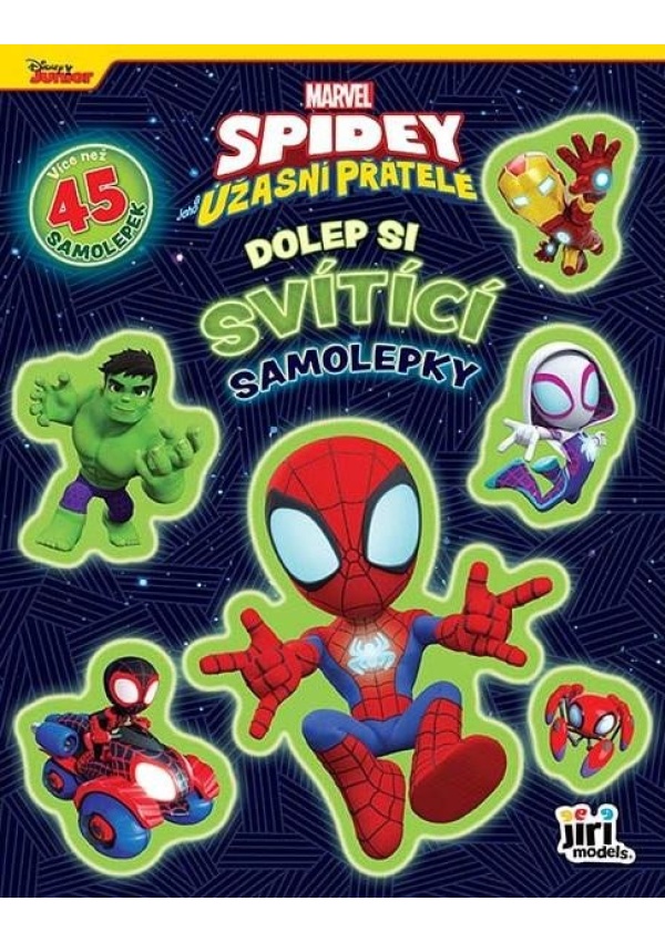 Dolep si svítící samolepky Spidey