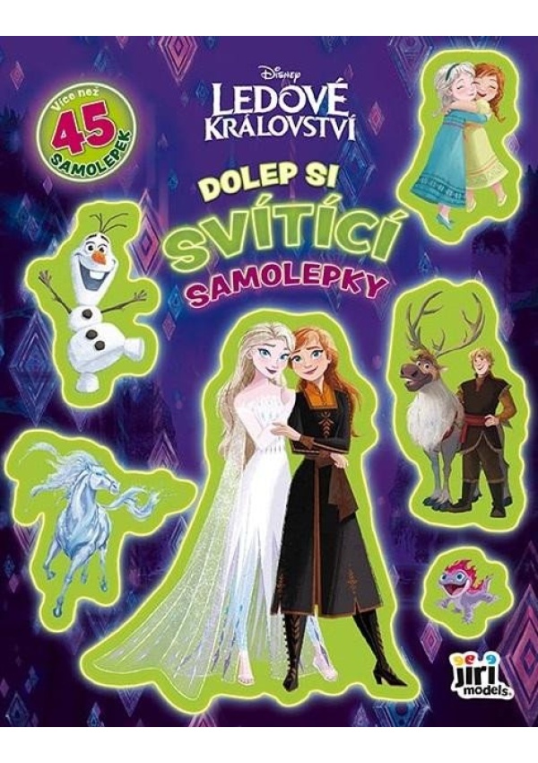 Dolep si svítící samolepky Ledové království