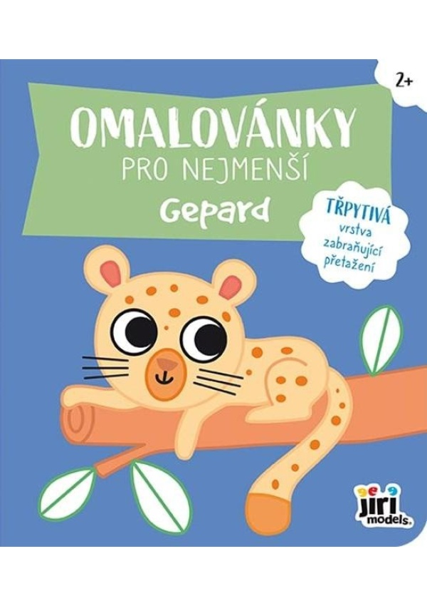 Gepard - Omalovánky pro nejmenší