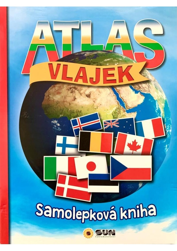 Atlas vlajek - Samolepková knížka