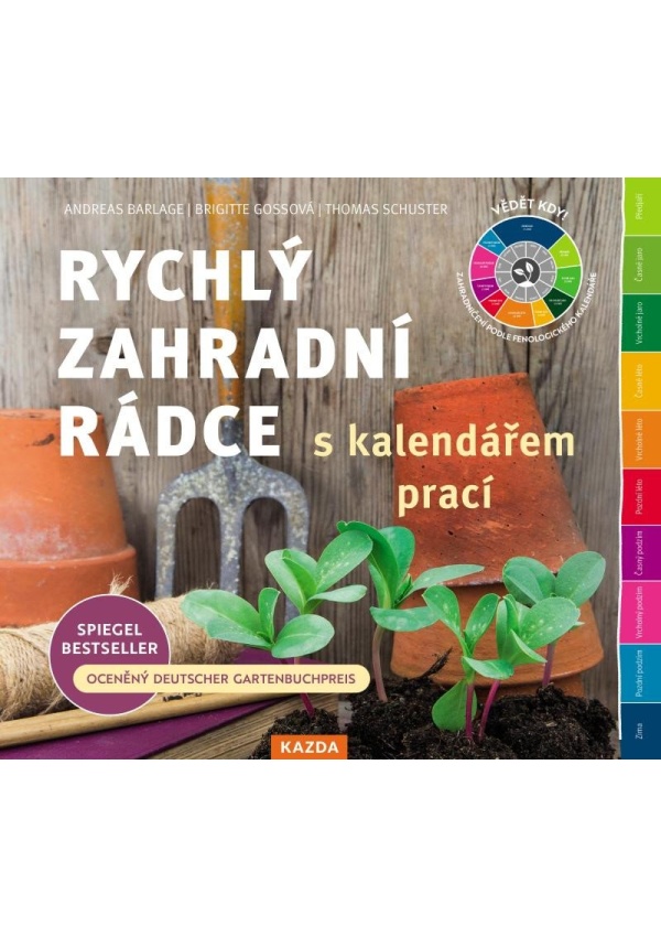 Rychlý zahradní rádce s kalendářem prací