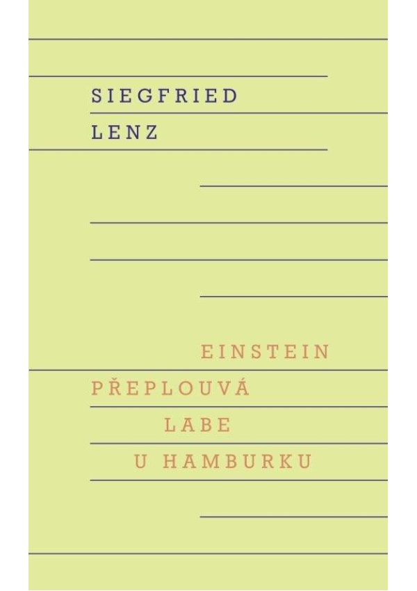 Einstein přeplouvá Labe u Hamburku