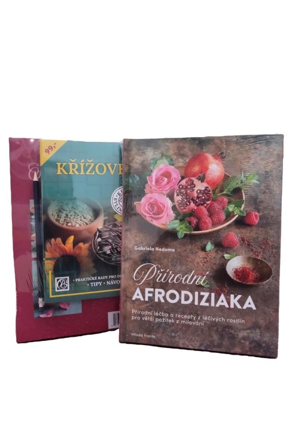 Balíček Přírodní afrodiziaka + křížovky s tužkou