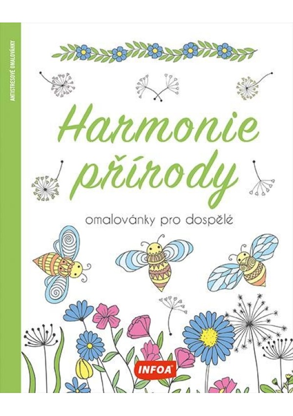 Harmonie přírody - Omalovánky pro dospělé