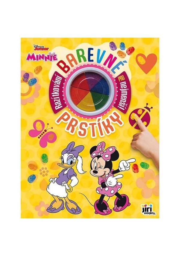 Barevné prstíky Minnie
