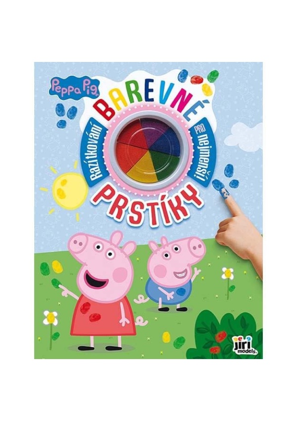 Barevné prstíky Prasátko Peppa