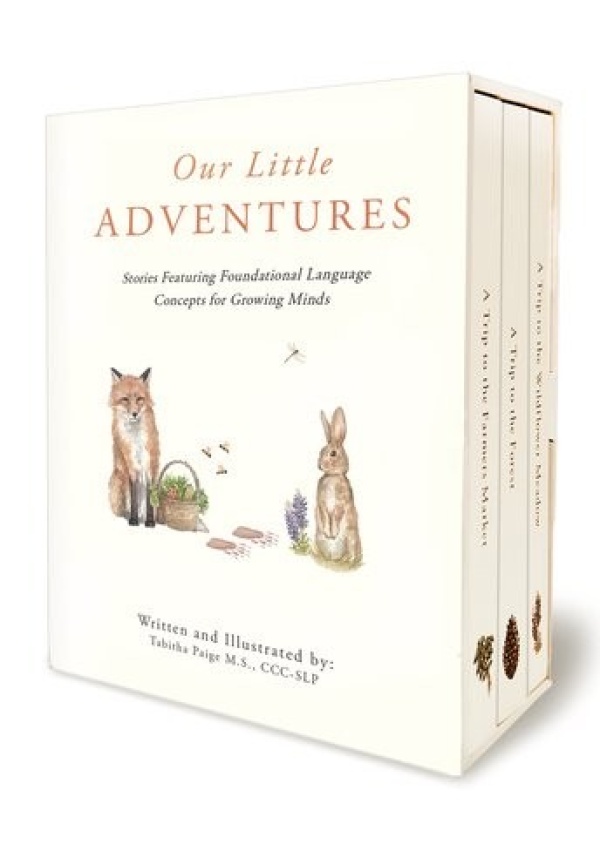 Our Little Adventure Series, A Modern Heirloom Books Set Featuring First Words and Language Development