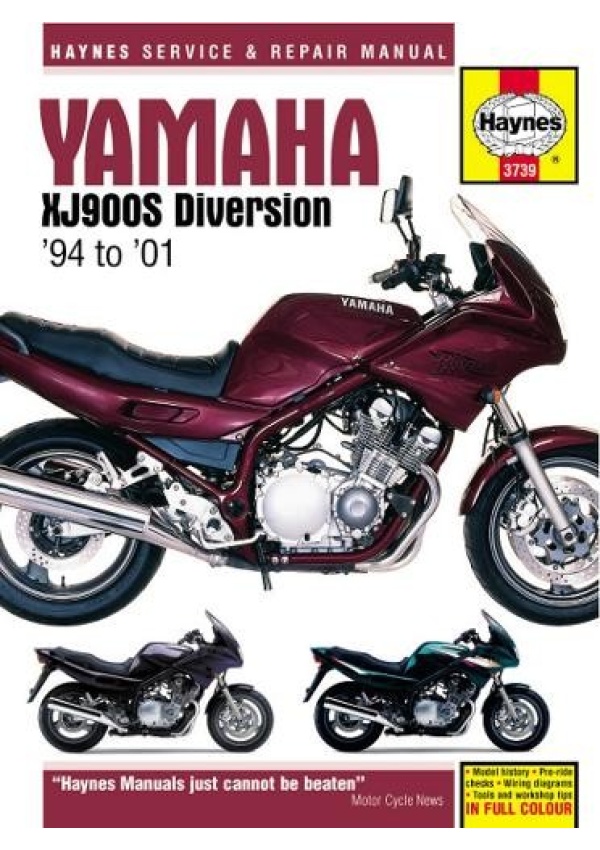 Yamaha XJ900S Diversion (94 - 01) Haynes Repair Manual