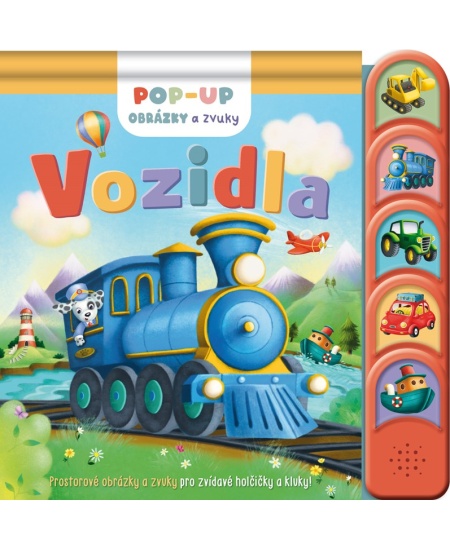 Vozidla (POP-UP obrázky a zvuky)