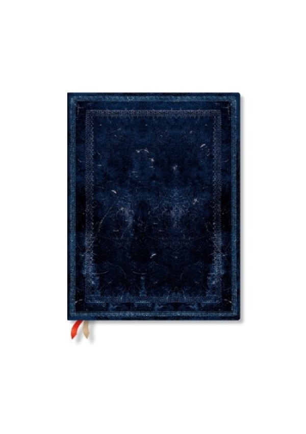 Inkblot Bold (Old Leather Collection) Ultra 12-month Business Planner Softcover Flexi Dayplanner 2025 (Elastic Band Closure)
