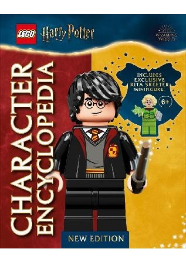 LEGO Harry Potter Character Encyclopedia New Edition, With Exclusive LEGO Harry Potter Minifigure