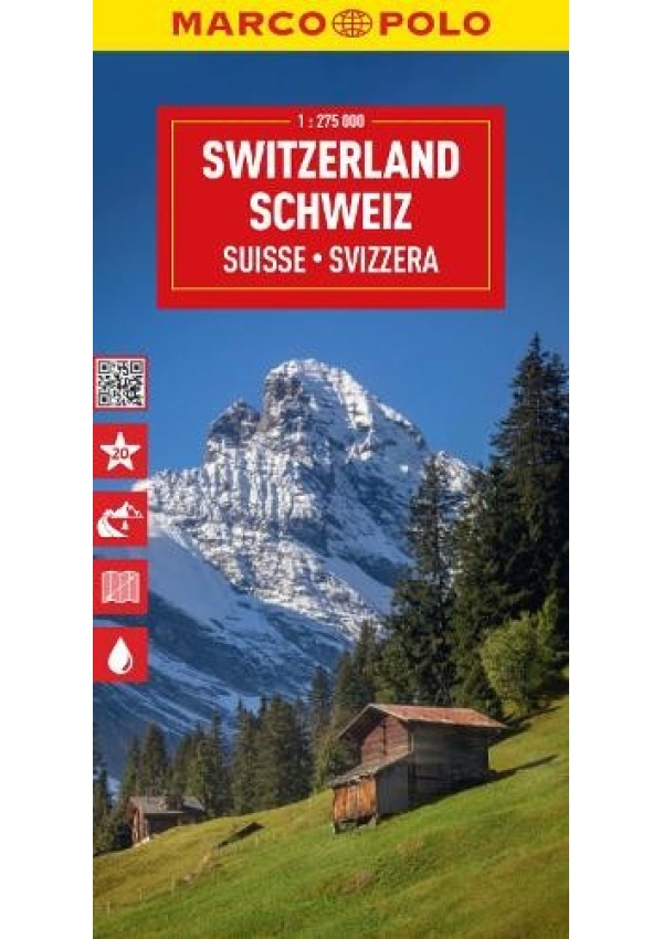 Switzerland Marco Polo Map