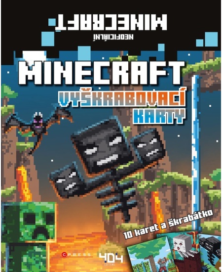 Vyškrabovací karty: Minecraft