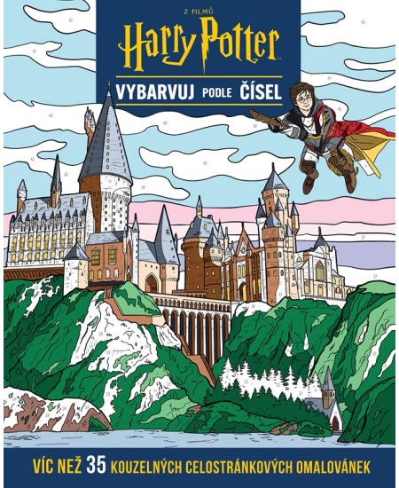 Vybarvuj podle čísel: Harry Potter