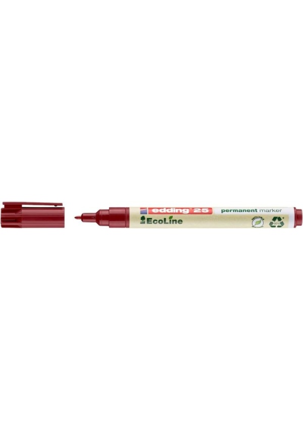 Edding Popisovač permanentní 25 EcoLine - červený