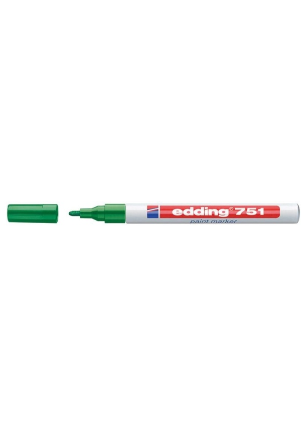 Edding Lakový popisovač 751 - zelený