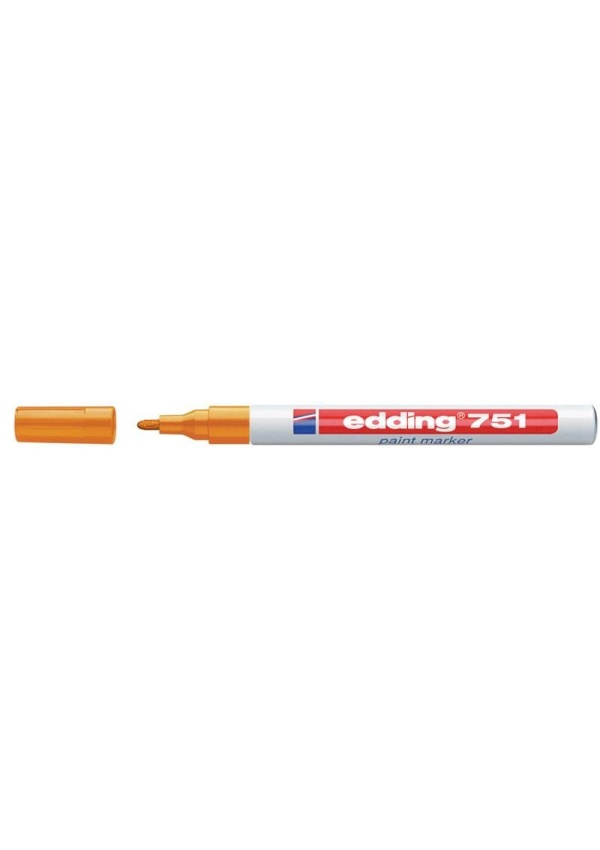 Edding Lakový popisovač 751 - oranžový