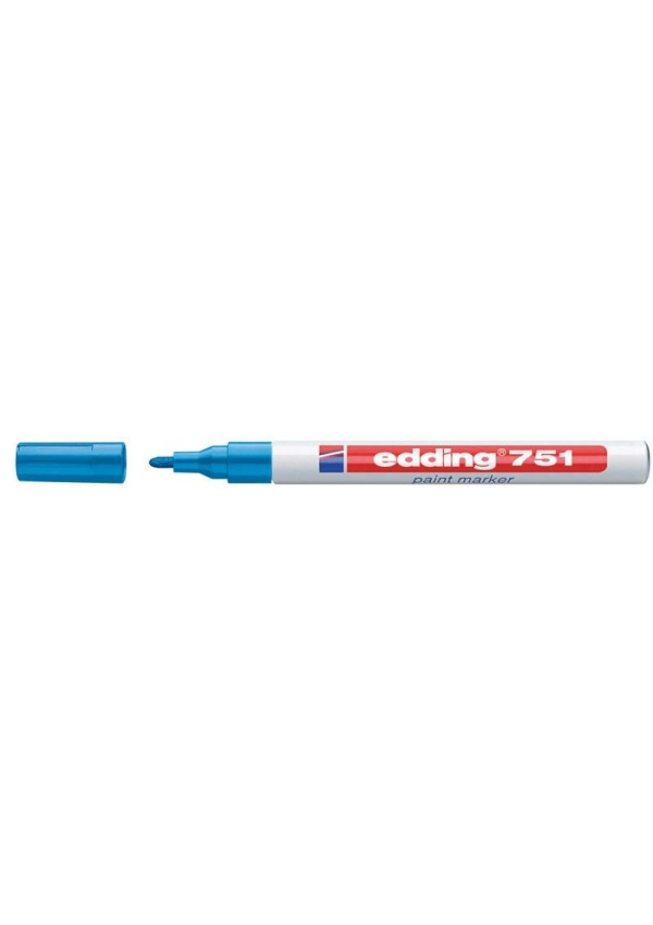 Edding Lakový popisovač 751 - světle modrý
