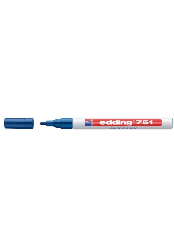 Edding Lakový popisovač 751 - modrý