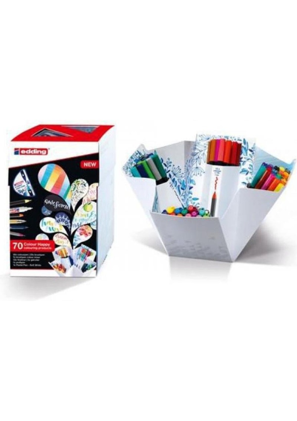 Edding Štětcový popisovač 1340 - Colour Happy Big Box