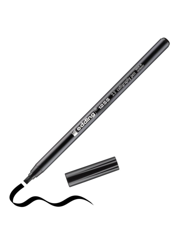 Edding Kaligrafický popisovač 1255 - černý, 3,5 mm