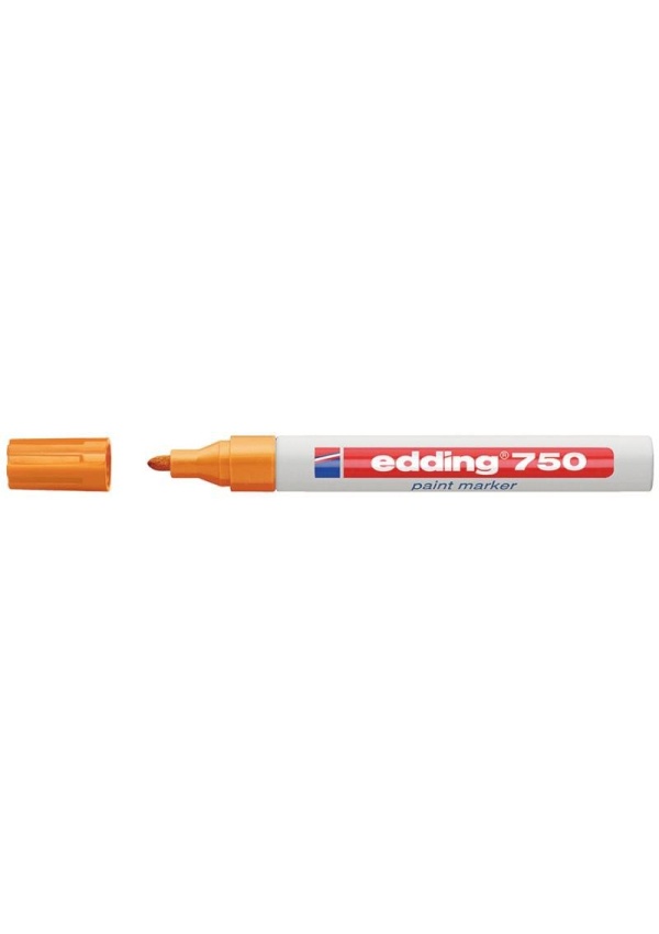 Edding Lakový popisovač 750 - oranžový