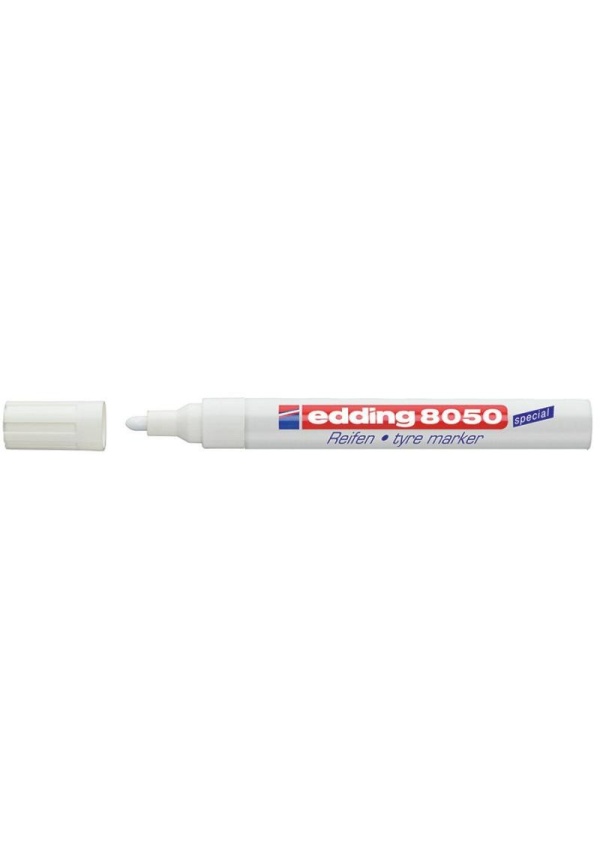 Edding Popisovač 8050 na pneu - bílý
