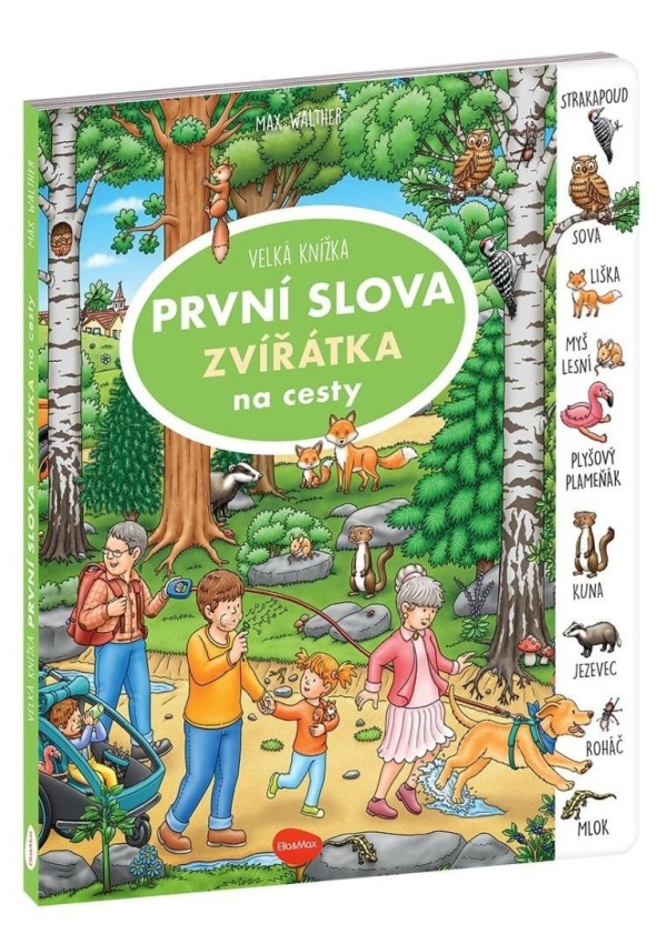 Velká knížka První slova Zvířátka na cesty