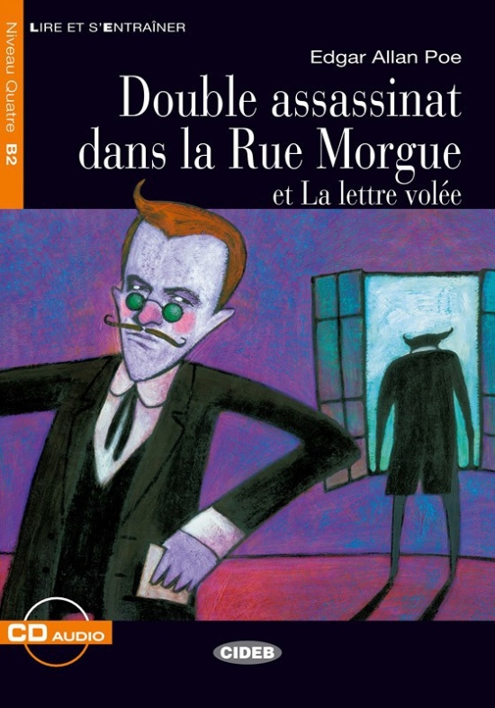 BLACK CAT - Double assassinat dans la Rue Morgue et La lettre volée + CD (B2)