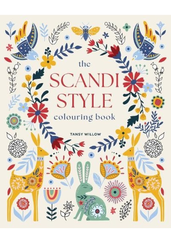 Scandi Style Colouring Book, Over 40 Designs to Colour