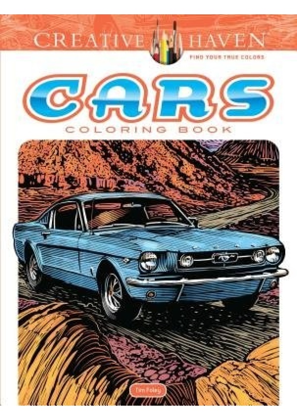 Creative Haven Cars Coloring Book