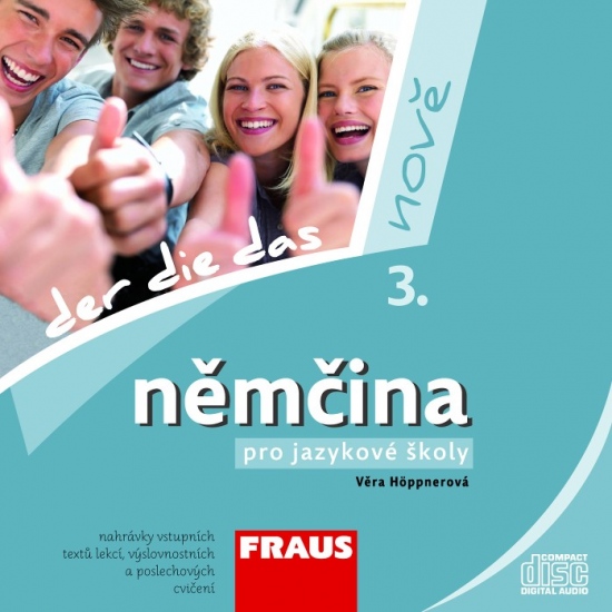 Němčina pro jazykové školy nově 3 CD Fraus