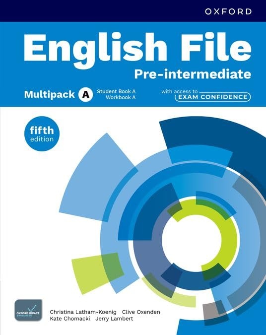 English File Fifth Edition Pre-Intermediate Multipack A with access to Exam Confidence