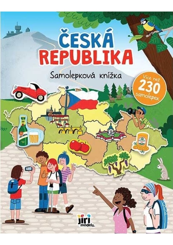 Česká republika - Velká samolepková knížka