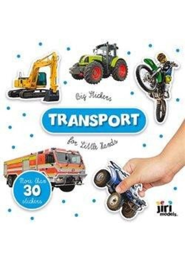 Big stickers Transport - for little hands