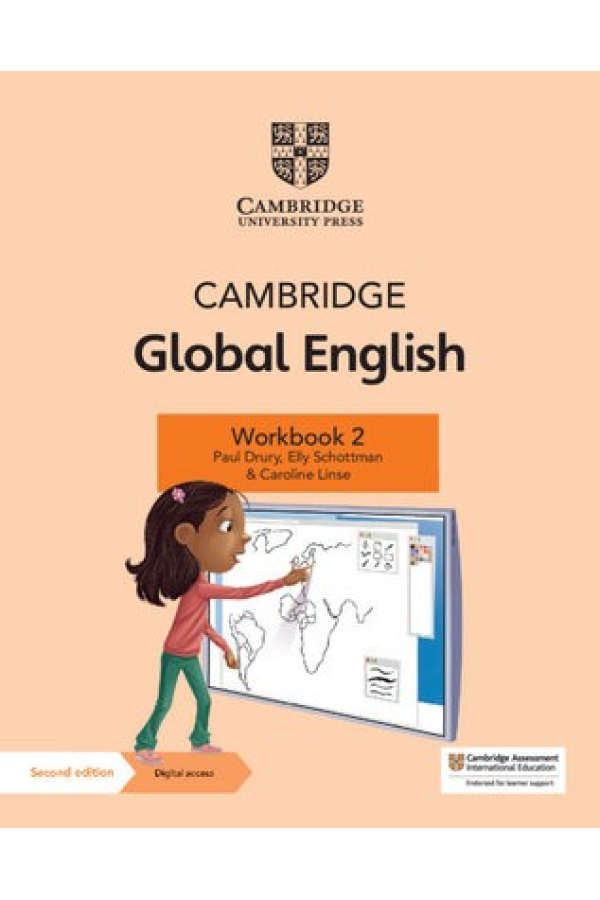 Cambridge Global English Workbook 2 with Digital Access (1 Year), for Cambridge Primary and Lower Secondary English as a Second Language