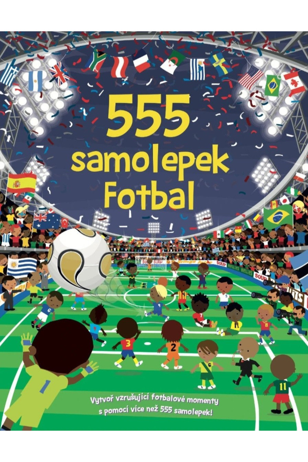 555 samolepek Fotbal