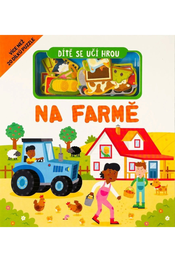 Dítě se učí hrou Na farmě
