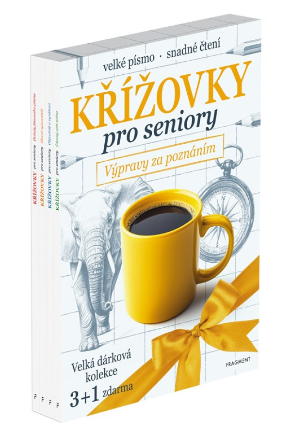 Křížovky pro seniory – Výpravy za poznáním (box)
