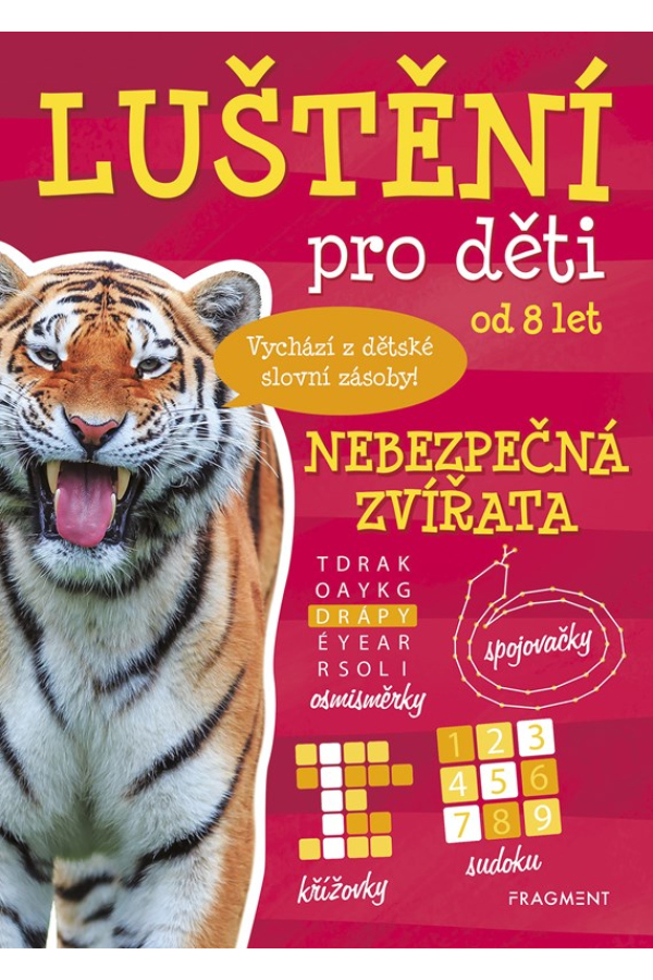 Luštění pro děti - Nebezpečná zvířata 