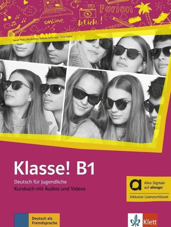 Klasse! 3 (B1) – Hybride Ausgabe – Kursbuch + MP3/Video allango.net + Lizenz (24 Monate)