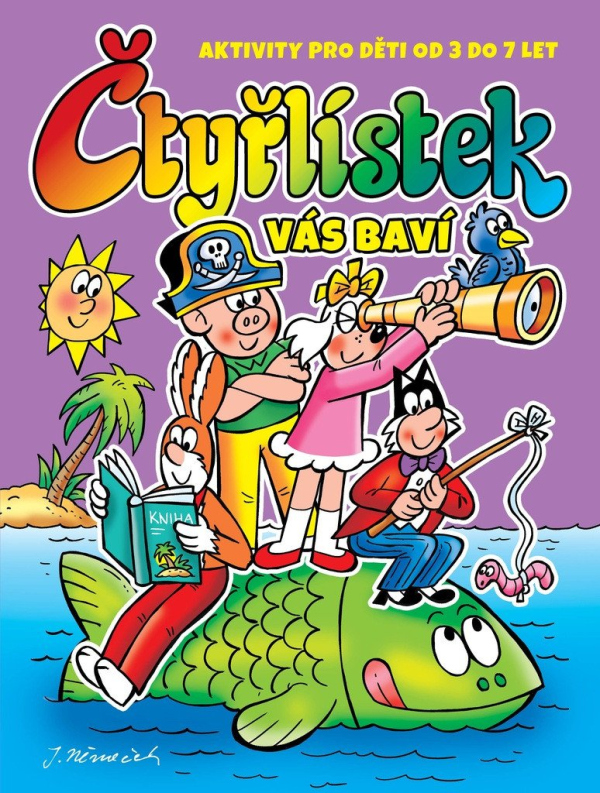 Čtyřlístek vás baví - Aktivity pro děti od 3 do 7 let