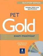 PET Gold Exam Maximiser New Edition with Key and Audio CD