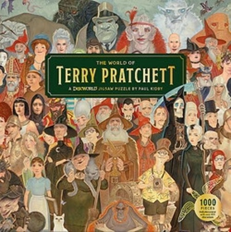 World of Terry Pratchett, A 1000-piece Discworld jigsaw puzzle by Paul Kidby